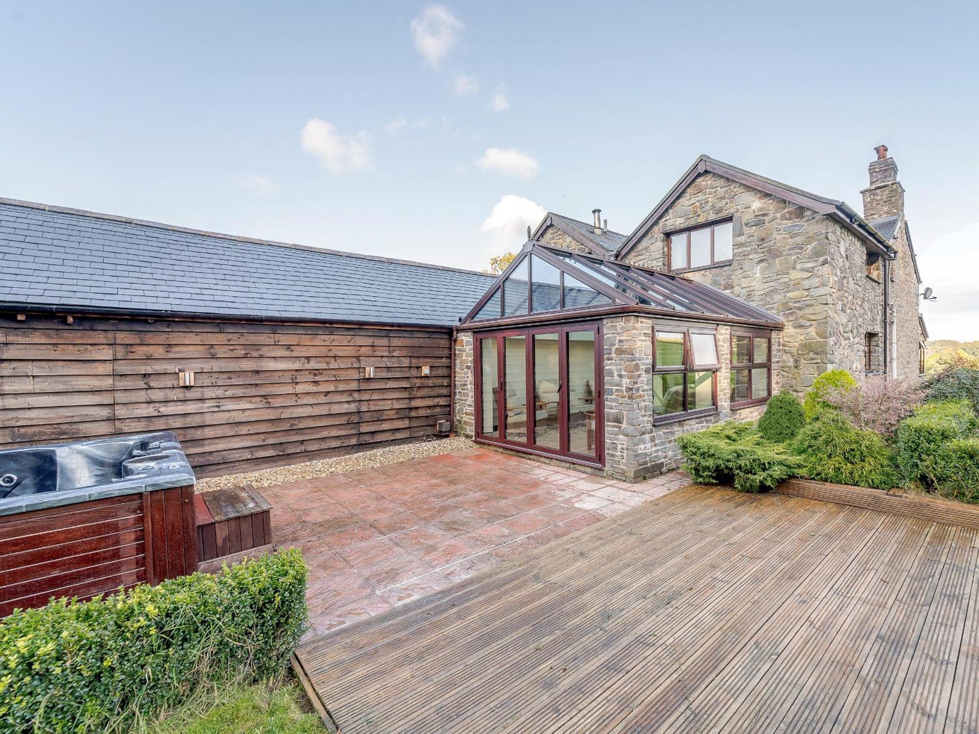 Rhiew Banc Villa Aberhafesp Exterior photo